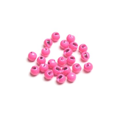 Główki wolframowe fluo pink slotted 3.0mm, 3.5mm, 5.5mm 